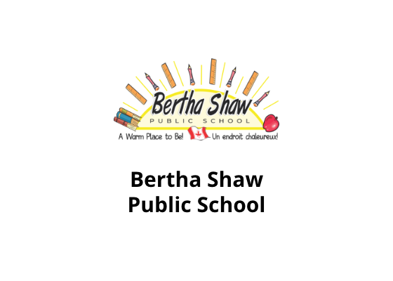 Bertha Shaw Public School